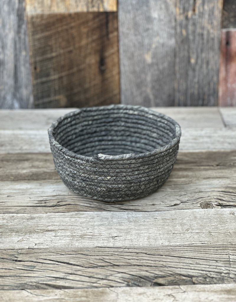 Homart Gideon Low Round Bowl Medium Black