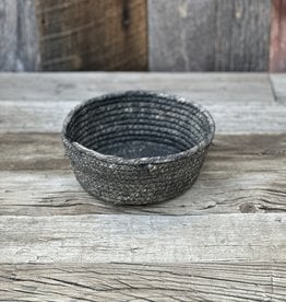 Homart Gideon Low Round Bowl Small Black