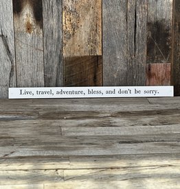 Sugarboo Sugarboo Live, Travel, Adventure Poetry Stick 30x2 PS104