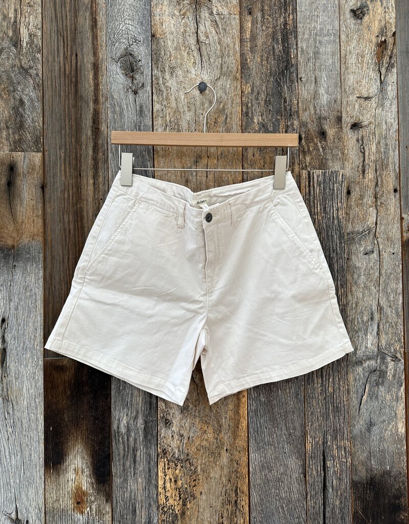 DYLAN Dylan Cotton Twill Claire Short D5W53FS211 Stone