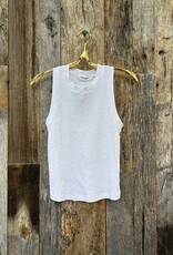 Project Social T Project Social T Player Racerback Rib Tank White