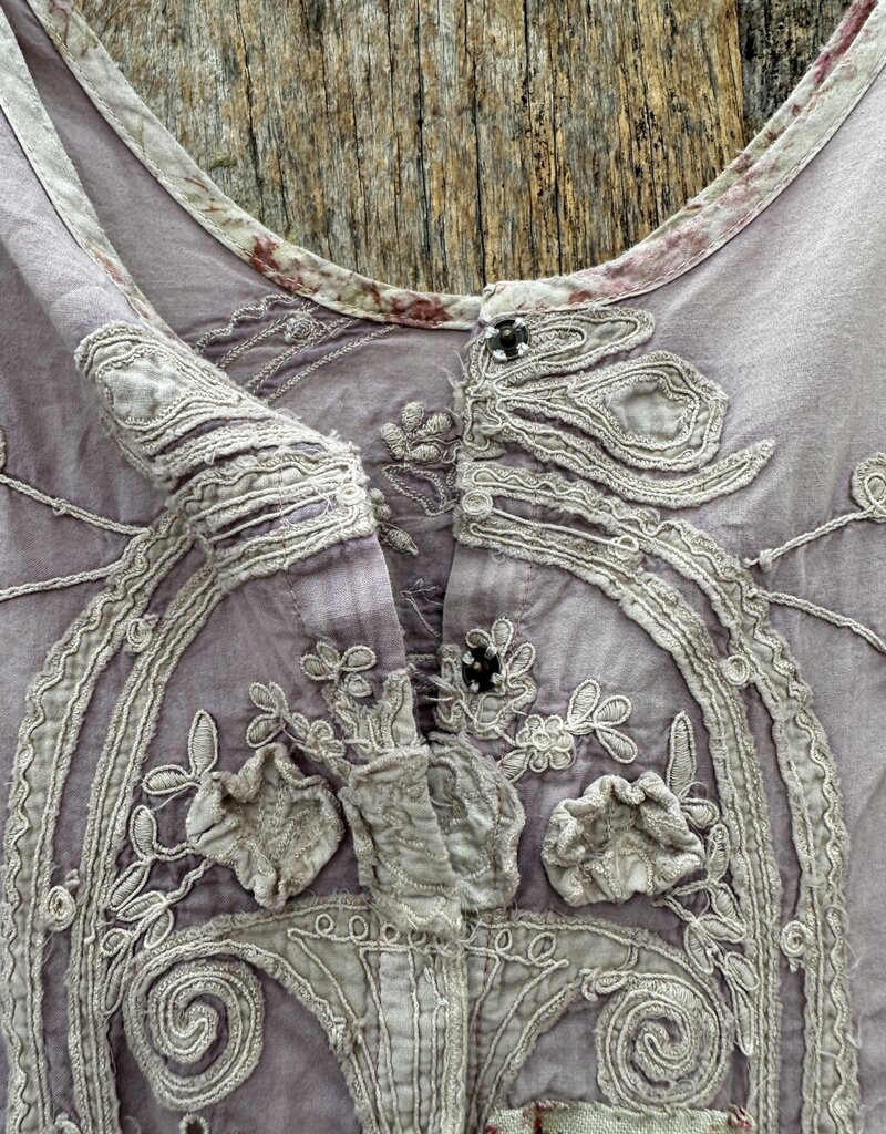 Magnolia Pearl Magnolia Pearl Roan Irish Embroidery Dress 889 Lilac