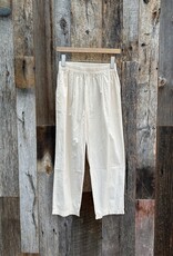 It Is Well Organic Poplin Cropped Pant Natural P1856