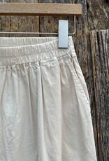 It Is Well Organic Poplin Cropped Pant Natural P1856