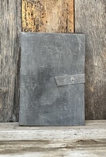 Sugarboo Sugarboo Large Ash Oiled Leather Journal 8x12