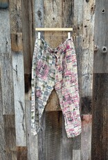 Magnolia Pearl Magnolia Pearl Patchwork Charmie Trousers Pants 510 Madras Pink