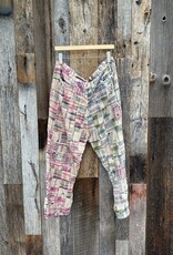 Magnolia Pearl Magnolia Pearl Patchwork Charmie Trousers Pants 510 Madras Pink