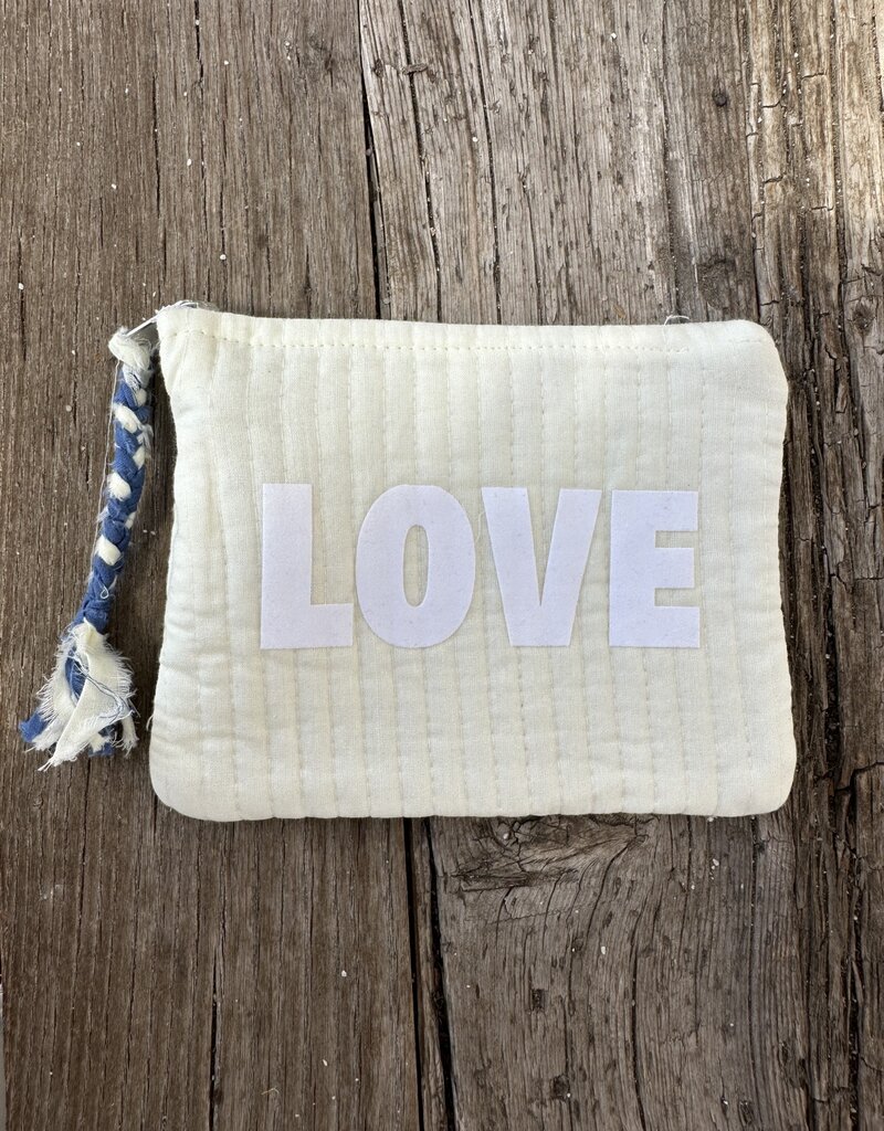 By The Sea Organics By The Sea Organics LOVE Candy Pouch Eggshell