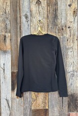 Lilla P Lilla P Long Sleeve Crew Black