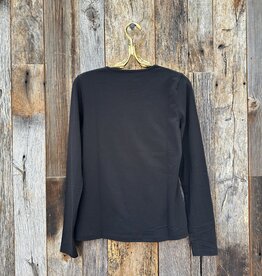 Lilla P Lilla P Long Sleeve Crew Black