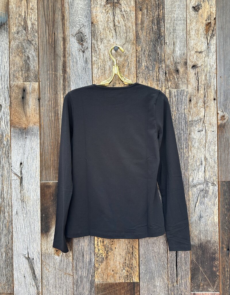 Lilla P Lilla P Long Sleeve Crew Black