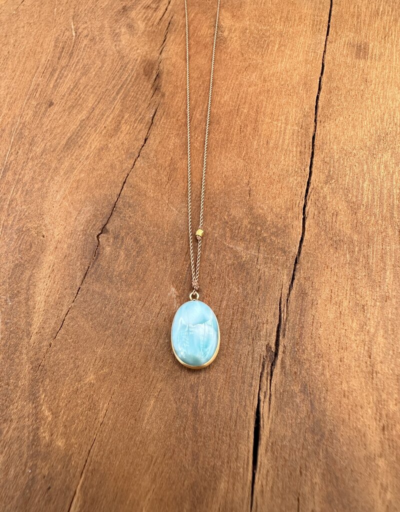 Margaret Solow Margaret Solow Larimar 14K LC-LAR 1