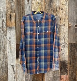 True Grit True Grit L/S 2Pck Shirt RUST #D1M37IF29