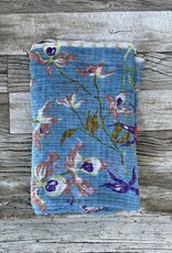 Epice Epice Meadow Orchids Scarf Sky PS2380