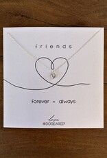 Dogeared Dogeared Baby Heart Necklace Sterling Silver