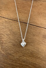 Dogeared Dogeared Baby Heart Necklace Sterling Silver