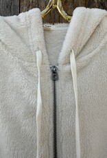 DYLAN Dylan Double Zip Bomber White