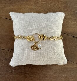 Chan Luu Chan Luu Gold Mix 18K GP Bracelet BG-5975