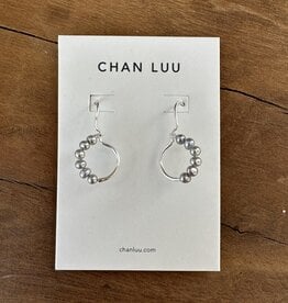 Chan Luu Chan Luu Grey Freshwater Pearl Sterling Silver Earrings ES-5676