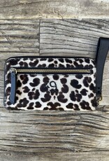 49 Square Miles 49 Square Miles Chit Chat Wallet Haircalf- Snow Leopard