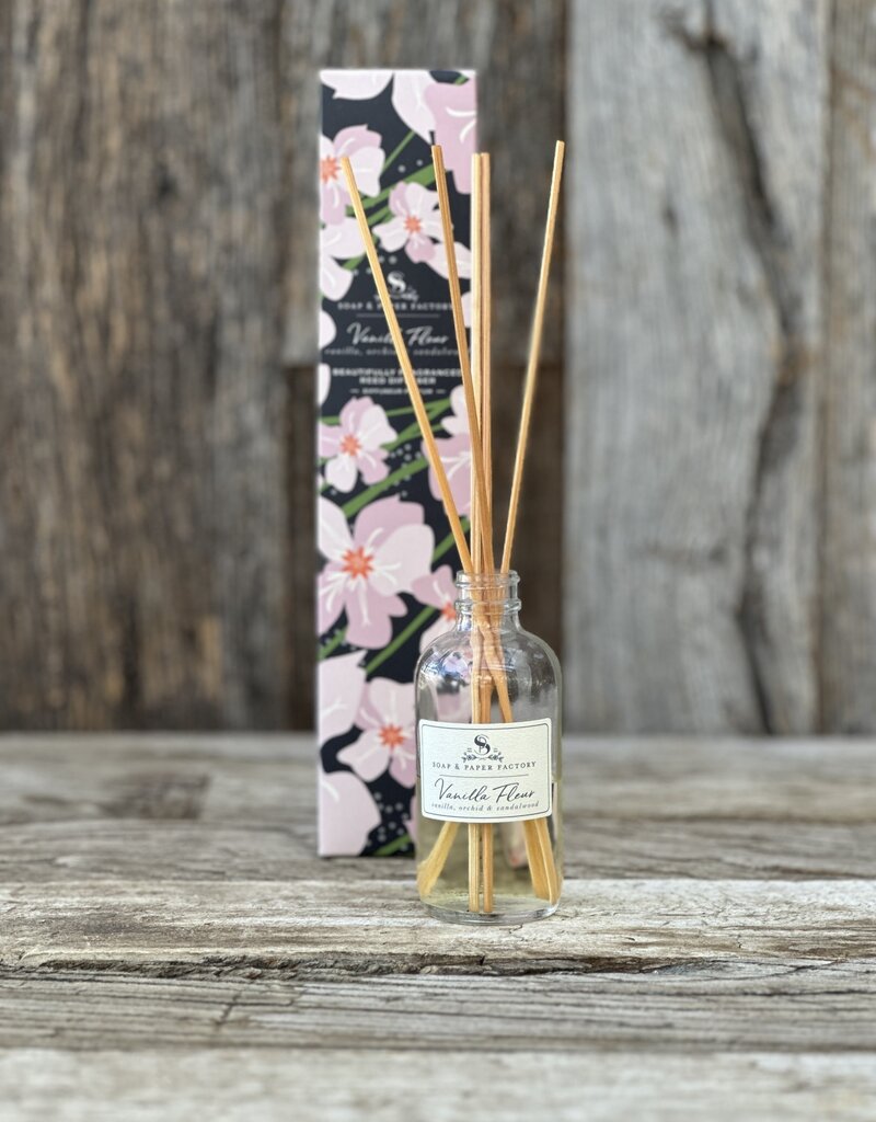 Soap & Paper Factory Vanilla Fleur 3.65 oz Reed Diffuser