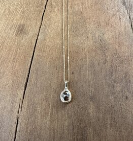 Aili Aili Rose Cut Necklace .19ct/18K