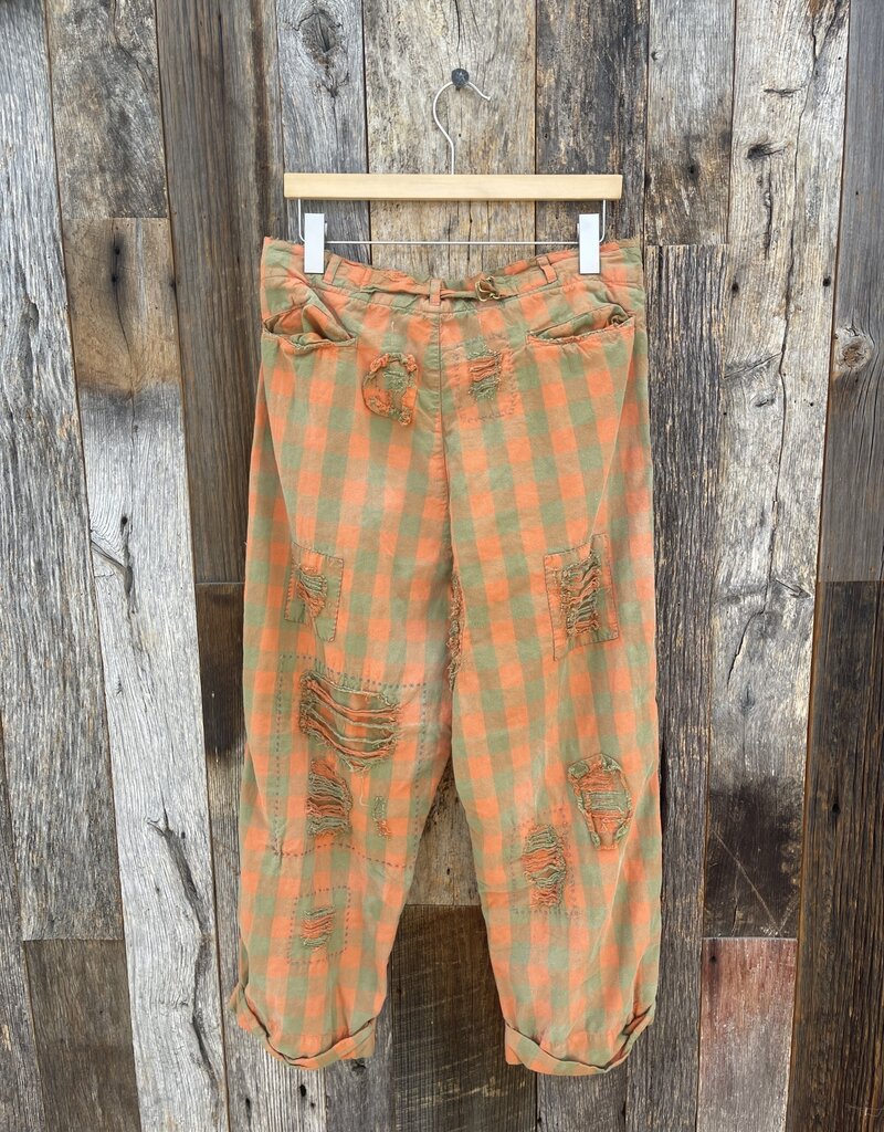 Magnolia Pearl Magnolia Pearl Check Charmie Trousers Pants 311 Chaser