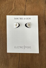 Electric Picks Electric Picks Volt Earrings Gold