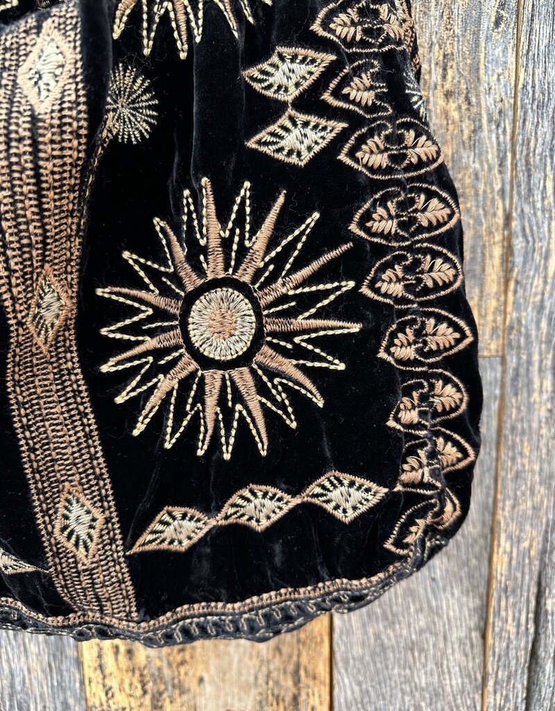 Johnny Was Johnny Was Heidi Velvet Slouchy Tote Island Farm