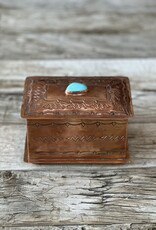 J Alexander Stamped Copper Box WJA-041