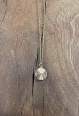 Lover's Tempo Lover's Tempo Coin Fluted Necklace GV