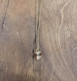 Lover's Tempo Lover's Tempo Heart Fluted Necklace GV