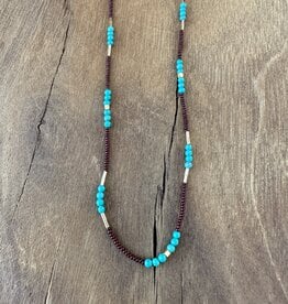 debbie fisher seed beads, turquoise, gv ter43