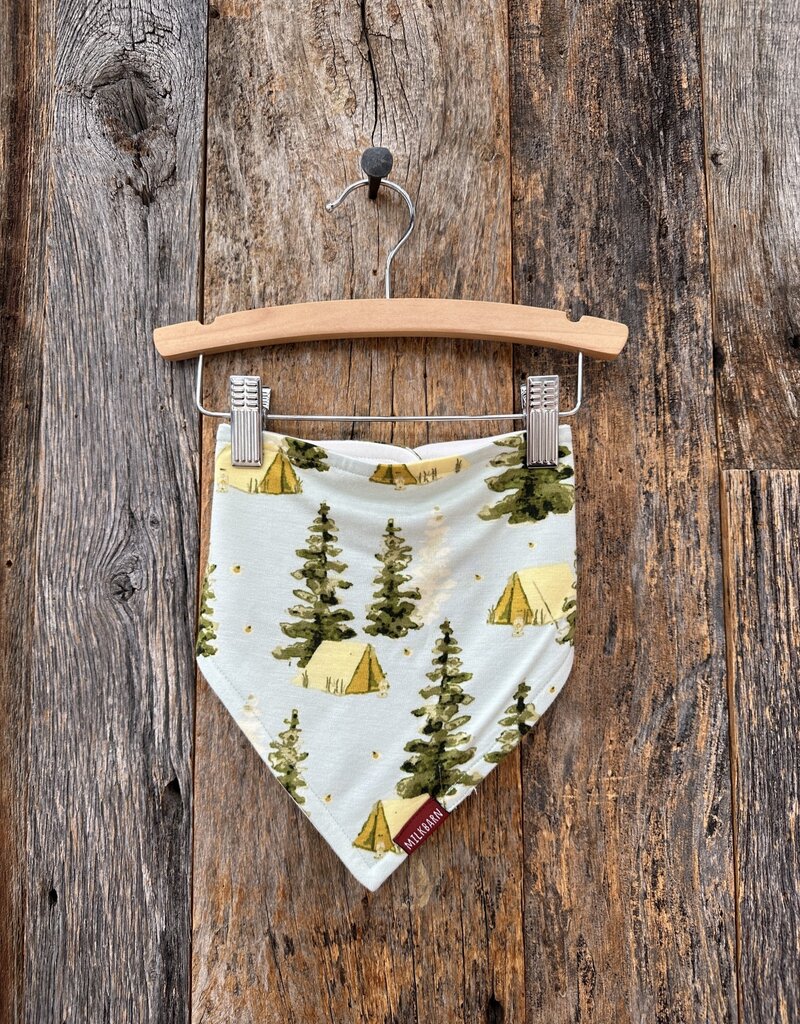 Milkbarn Milkbarn Bamboo Kerchief Bib Natural Camping