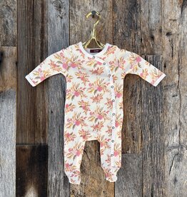 Milkbarn Milkbarn Organic Footed Romper Vintage Floral 37128