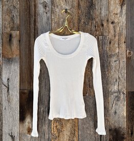 Project Social T Project Social T What's The Scoop Rib L/S White