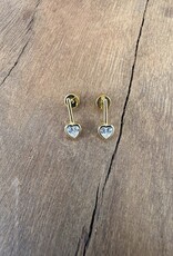 Thatch Thatch Noemi Heart Earrings 14K GV