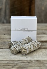Andaluca Home Andaluca Home White Sage Smudge Stick Box