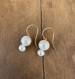 Chan Luu Chan Luu Phoebe Drop Earrings White Pearl EG-5611