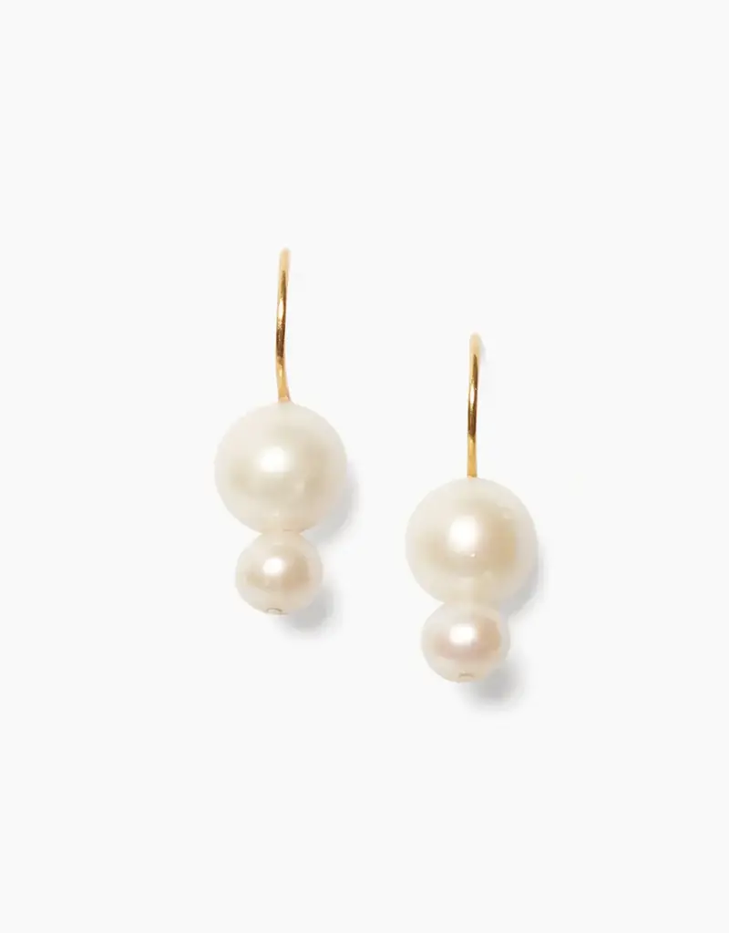 Chan Luu Chan Luu Phoebe Drop Earrings White Pearl EG-5611