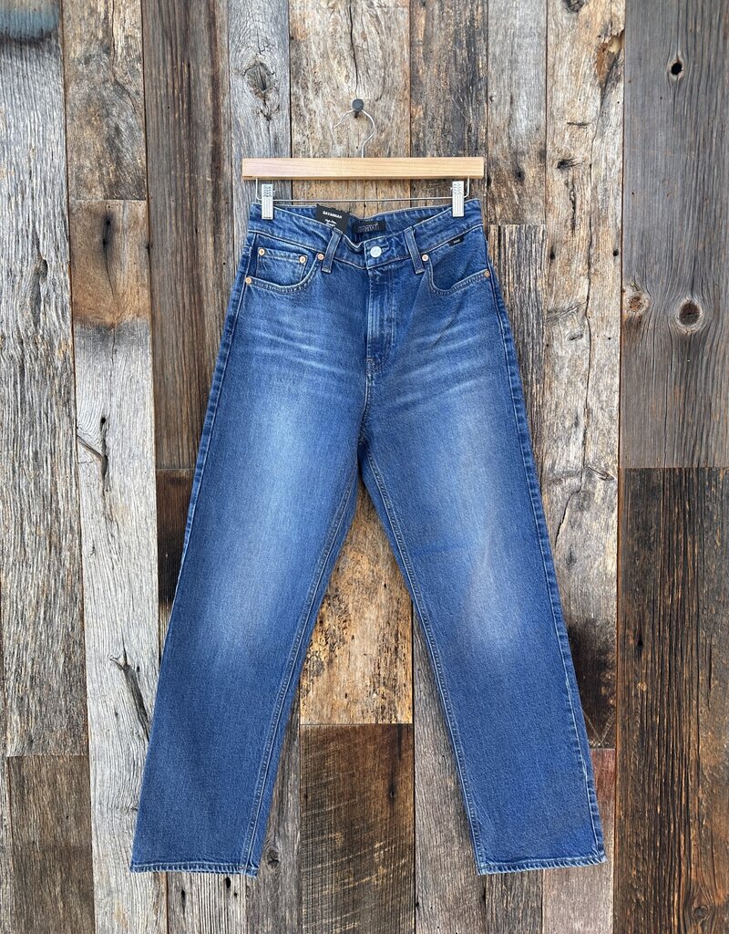 Mavi Savannah Mid Brushed Jeans Recycled Blue