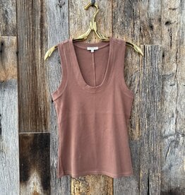 Z Supply Z Supply Sirena Rib Tank ZT231241 Whipped Mocha