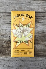 Meurisse Chocolate Meurisse Chocolate- Milk Chocolate w/ Roasted Hazelnuts