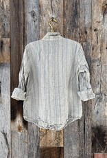 CP Shades CP Shades Romy Stripe Linen Shirt 1012-502 Sand