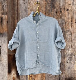 CP Shades CP Shades Rooney Linen Shirt 1080-161 Turkish Blue