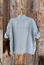CP Shades CP Shades Rooney Linen Shirt 1080-161 Turkish Blue