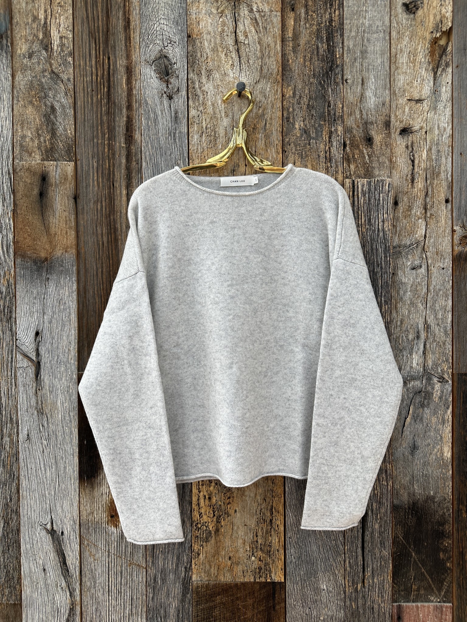 Chan Luu Jane Sweater BRH SW 2206 Frost O S