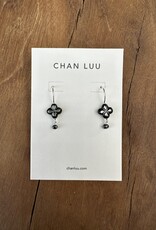 Chan Luu Chan Luu Clover Drop Earrings ES-5720 Black MOP
