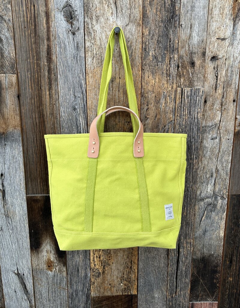 Immodest Cotton Immodest Cotton Small East West Tote Lime