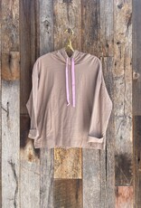 Lilla P Lilla P Relaxed Hoodie Driftwood